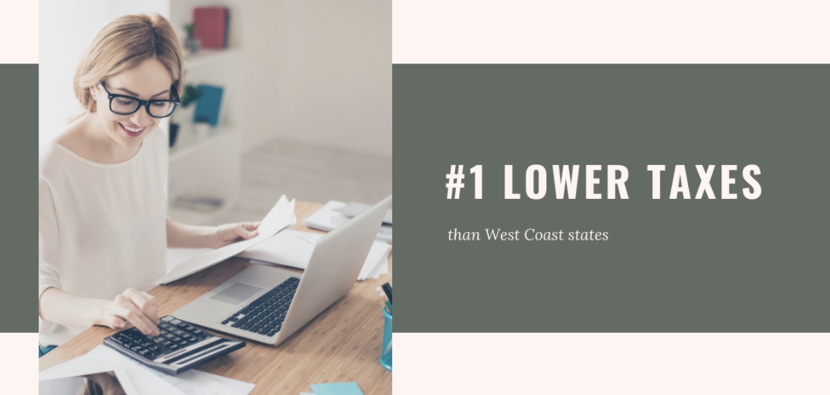 Moving to Idaho: #1 Lower Taxes than the West Coast States