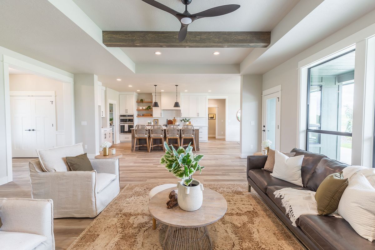 Open Floor Plan by Idaho Impact Homes