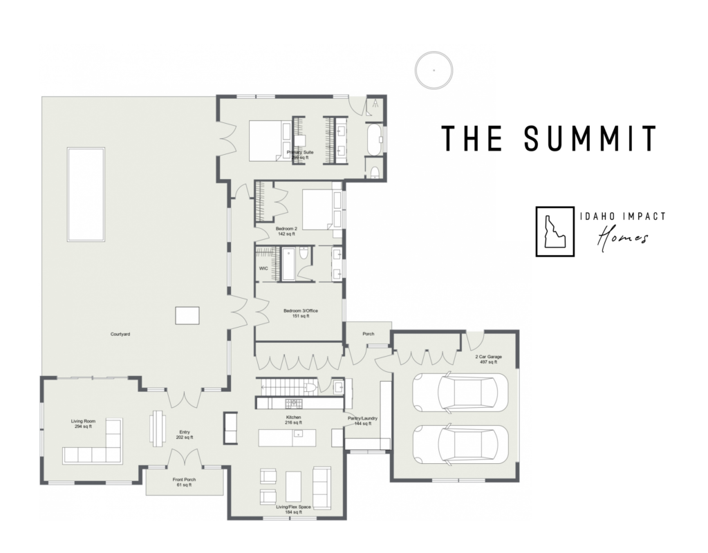 Summit Floor Plan Idaho Impact Homes