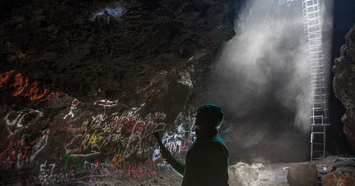 Exploring the Kuna Caves in Kuna, Idaho