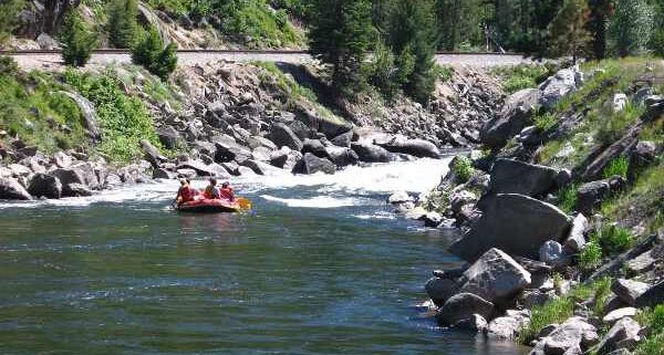 Outdoor Recreation on the Payette River in Idaho