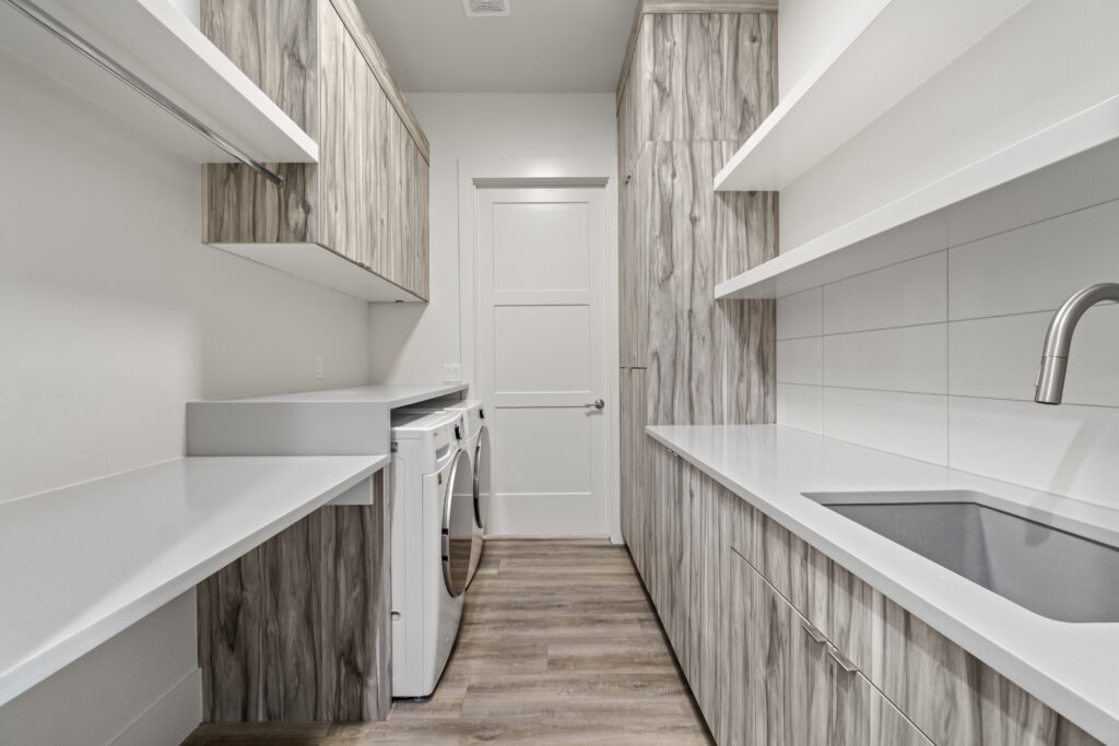 Ascent Custom Home- Laundry Room - Idaho Impact Homes - Boise, Idaho