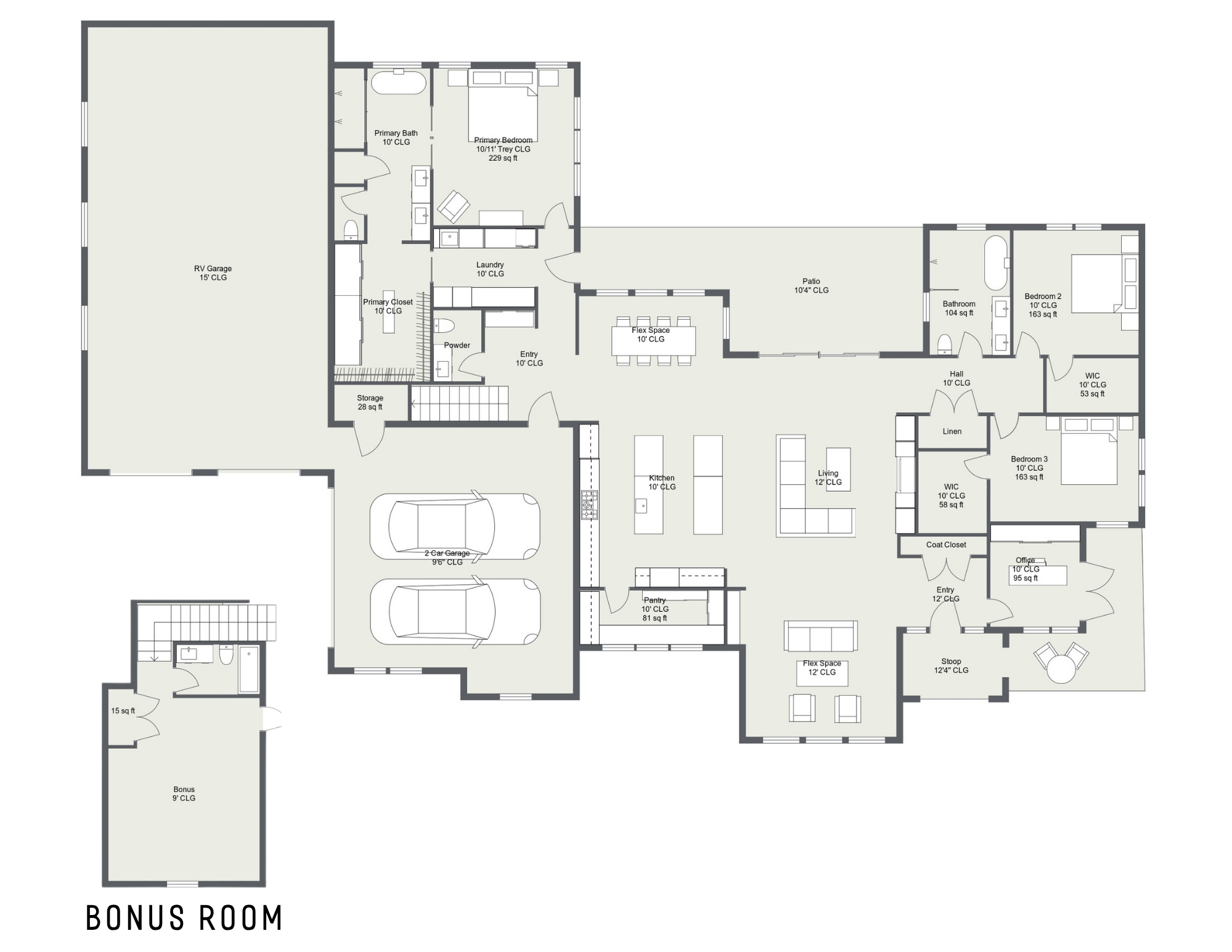 The Ascent floor plan – Idaho Impact Homes signature floor plan Treasure Valley Idaho